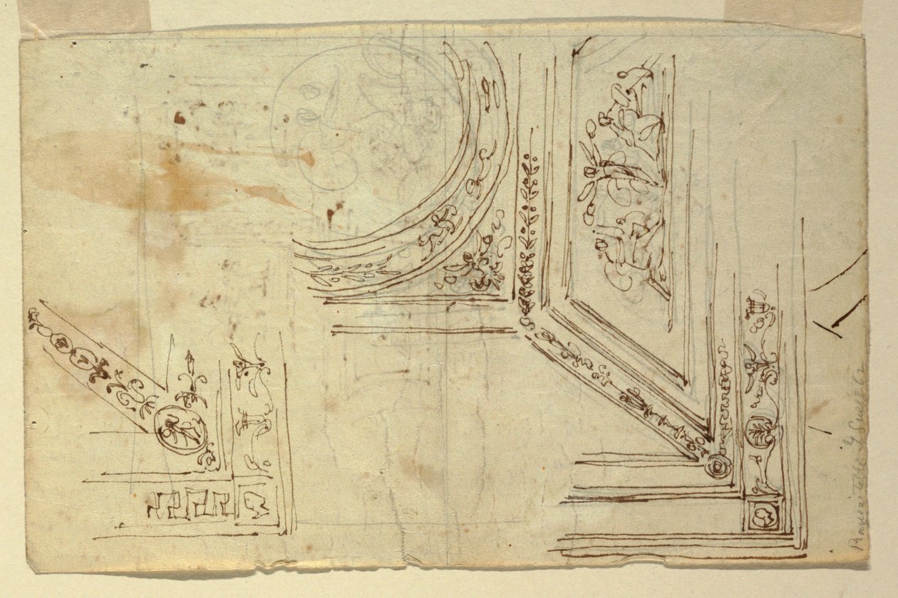 Ceiling Decorations, 1810–1820 by Unknown artistUnknown artist