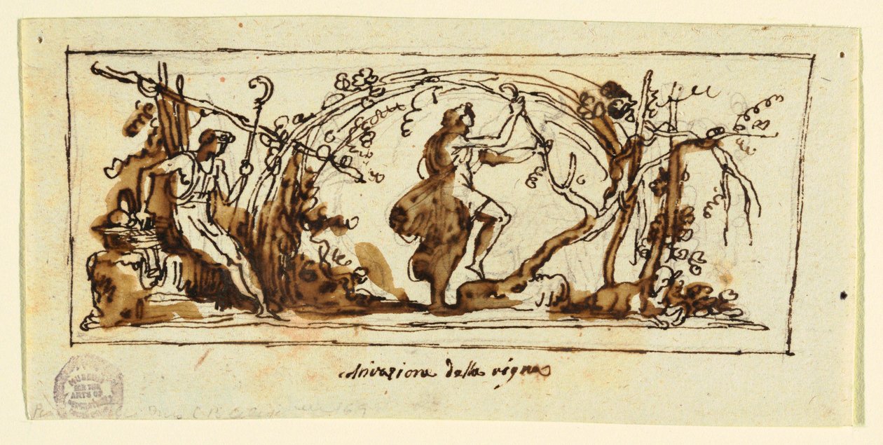 Celebration of the Vine, circa 1800 by Unknown artistUnknown artist