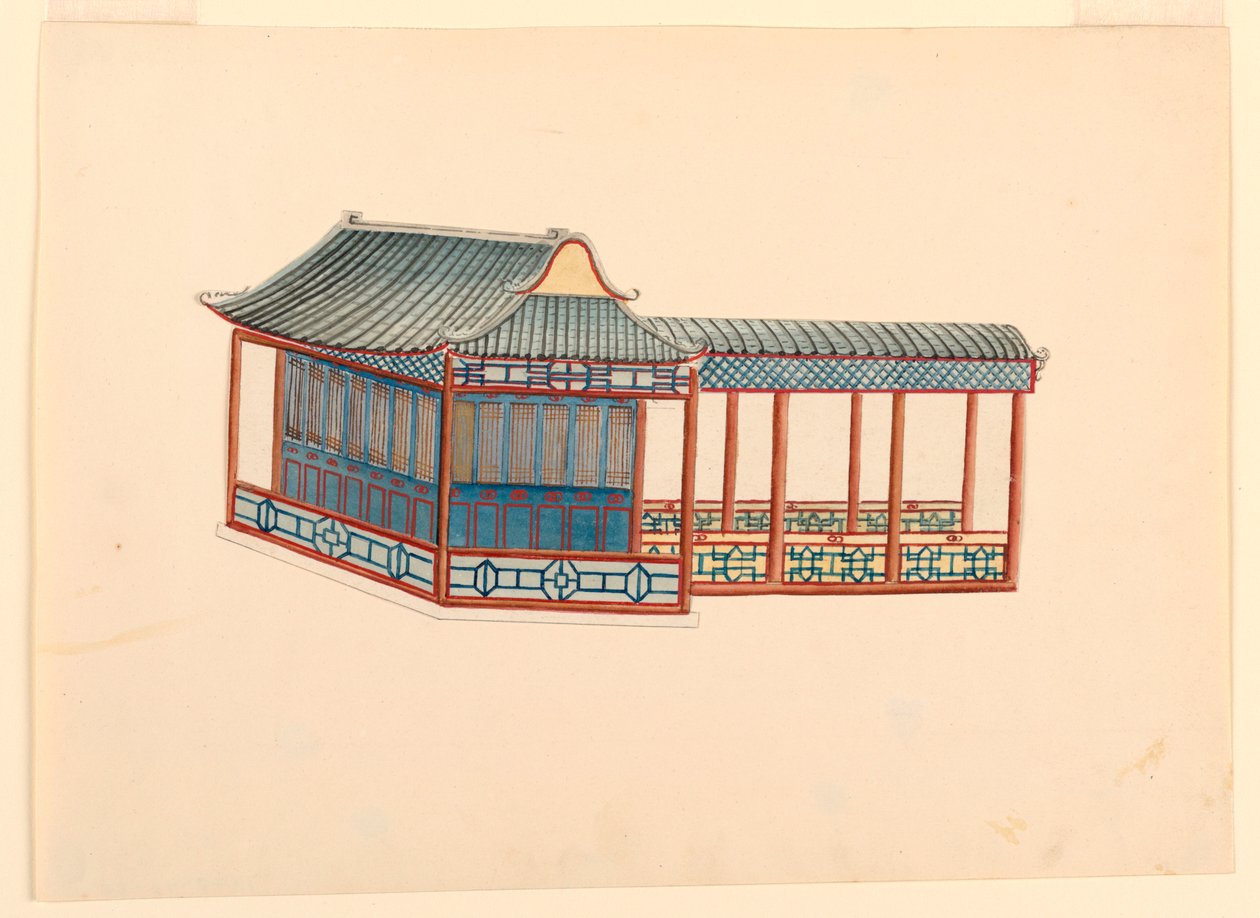 Chinoiserie Pavilion, 1815-1822 by Unknown artistUnknown artist