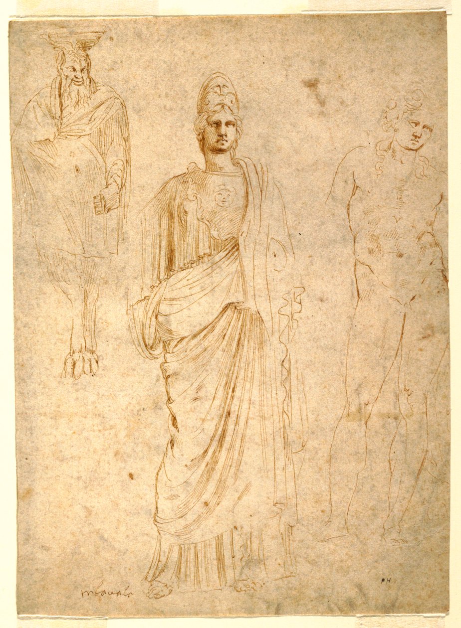 Classical Figures, ca. 1550 by Unknown artistUnknown artist