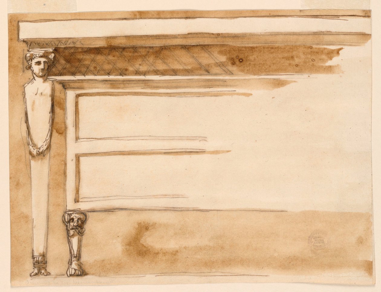 Console Table and Chest of Drawers, ca. 1795 by Unknown artistUnknown artist