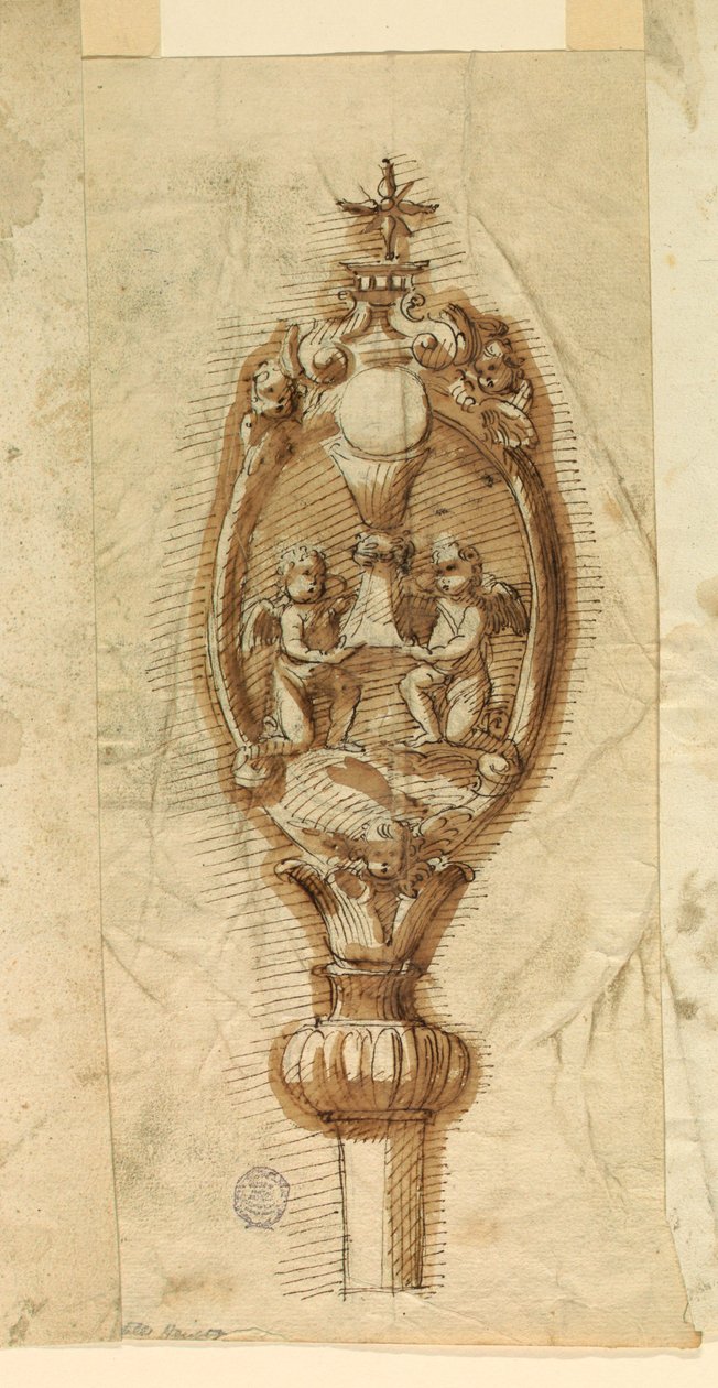 Crest of a Processional Staff, 1600–1650 by Unknown artistUnknown artist
