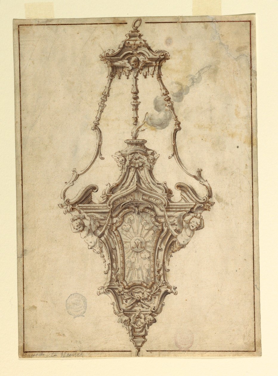 Design for a Censer, 1725–1750 by Unknown artistUnknown artist