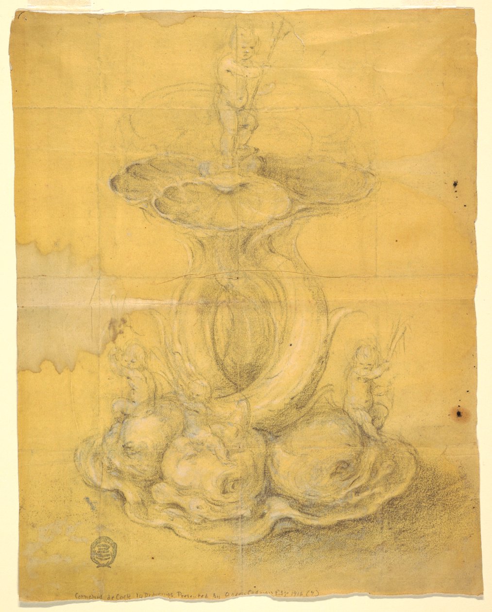 Design for a Centerpiece, 1630–60 by Unknown artistUnknown artist