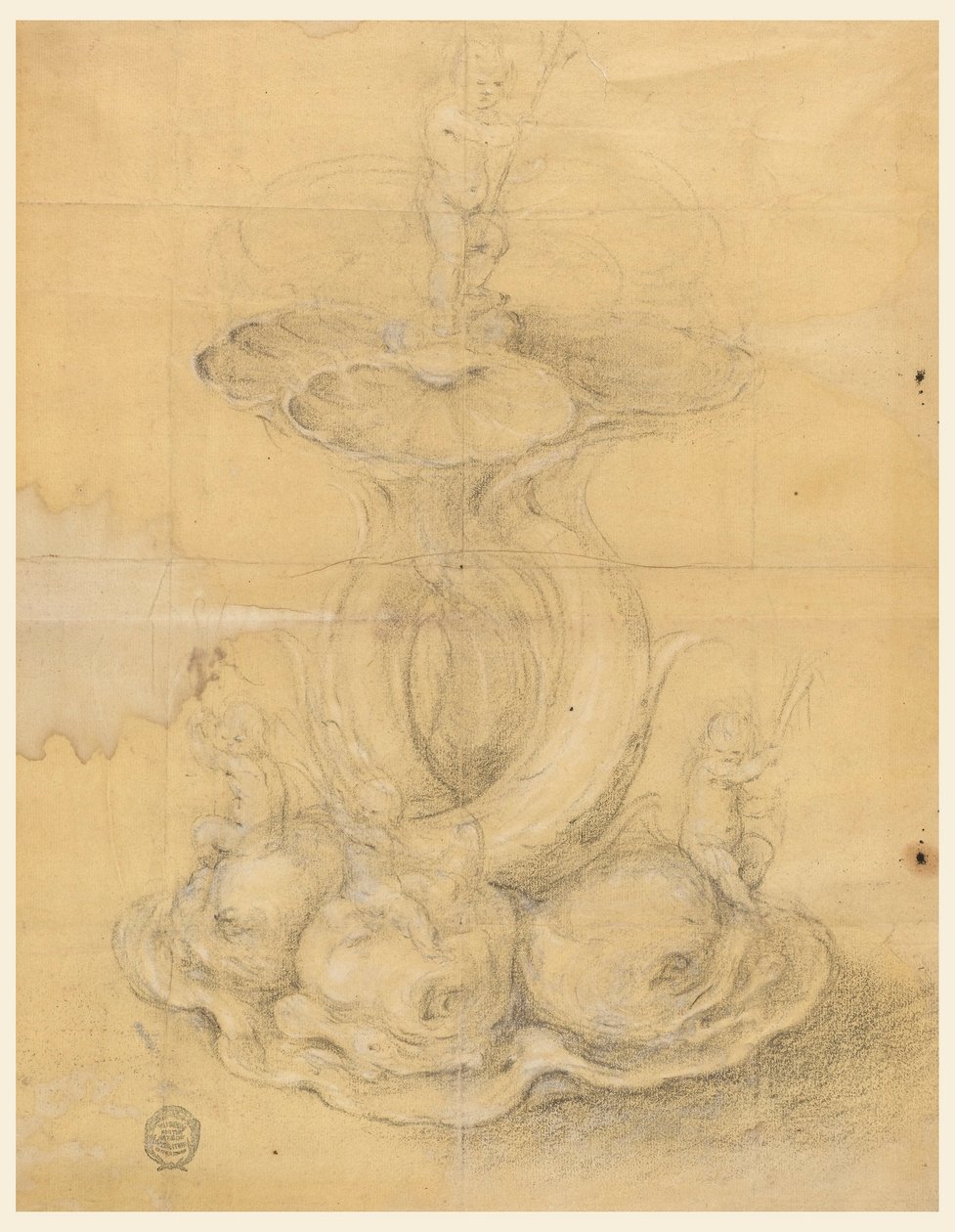 Design for a Centerpiece, 1630–60 by Unknown artistUnknown artist