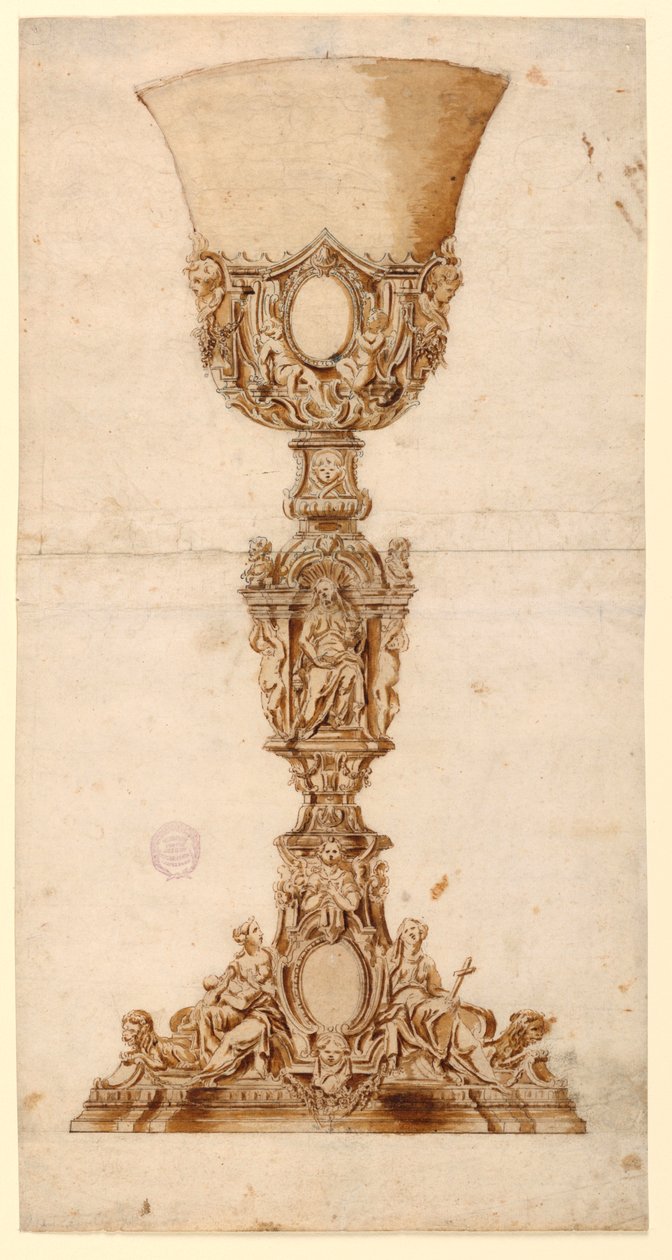 Design for a Chalice, 1710–1740 by Unknown artistUnknown artist