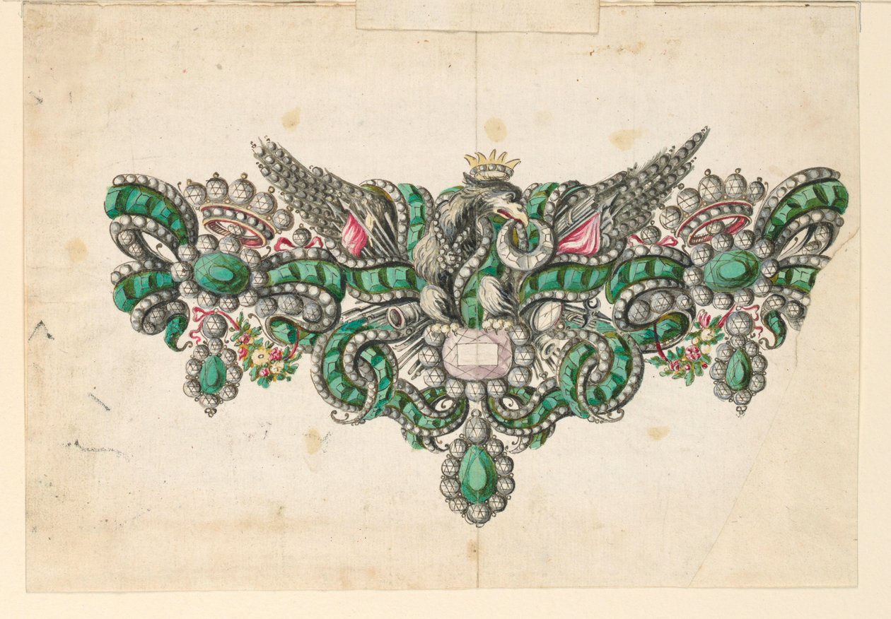 Design for a Brooch, 1740–50 by Unknown artistUnknown artist