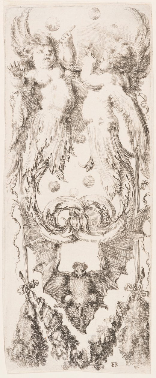 Print, Grotesque Ornament, ca. 1653 by Unknown artistUnknown artist