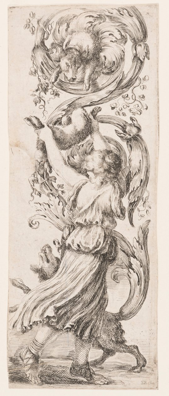 Grotesque Ornament, ca. 1653 by Unknown artistUnknown artist