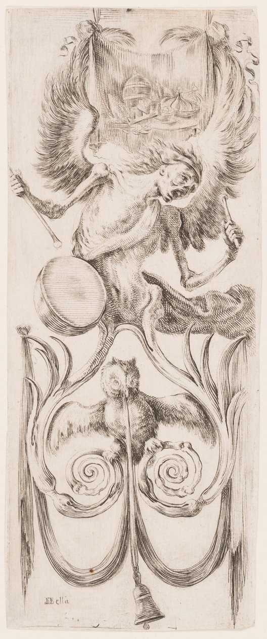 Grotesque Ornament, ca. 1653 by Unknown artistUnknown artist