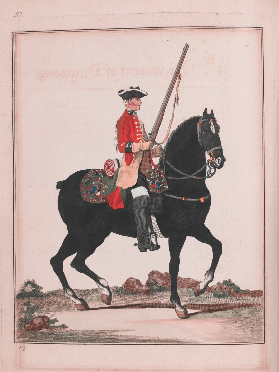 4th Regiment of Dragoons by Unknown artist