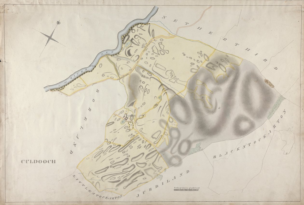 A Collection of Surveys of Scottish Estates of the Earl of Selkirk: Culdooch by Unknown artist