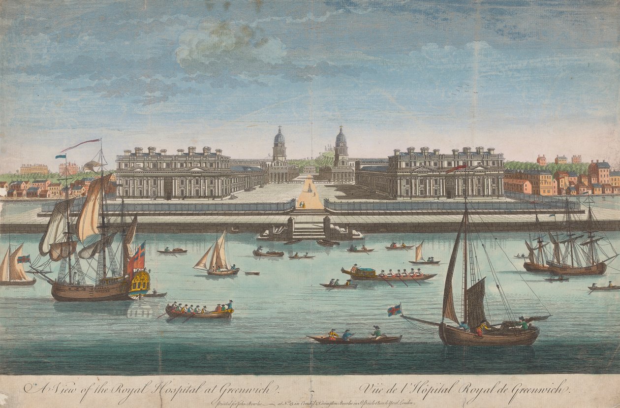 A View of the Royal Hospital at Greenwich by Unknown artist