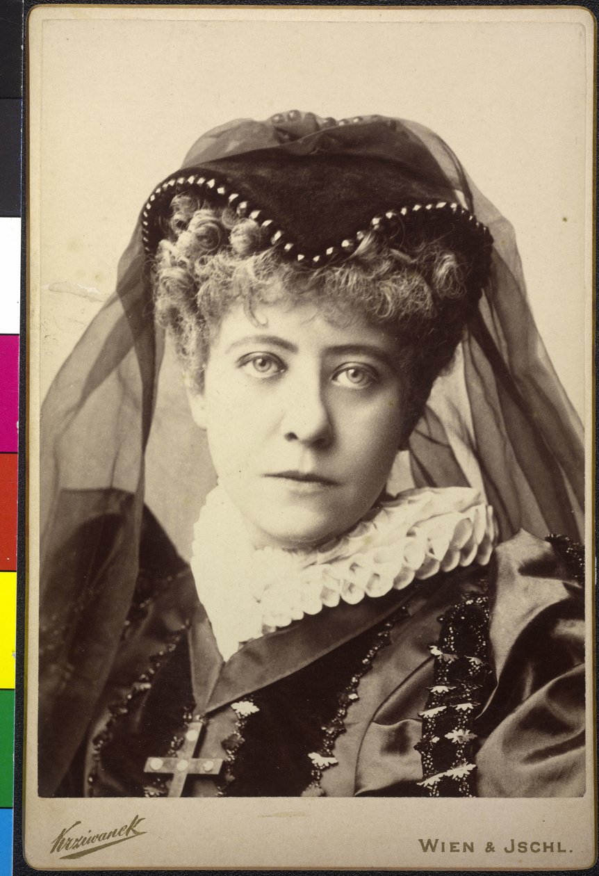 Adele Sandrock as Maria Stuart by Unknown artist