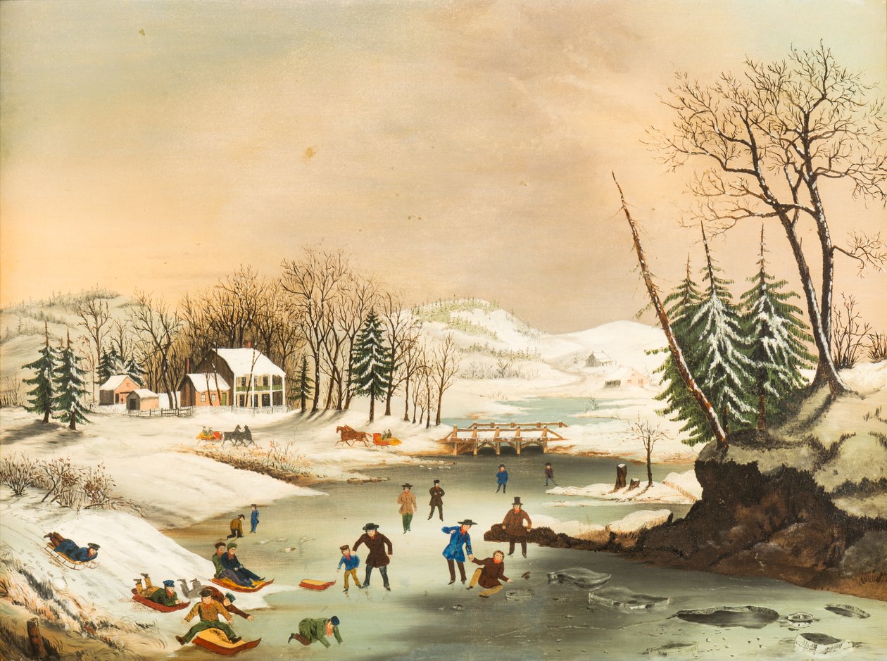 American Winter Scenes: Morning, After 1853 by Unknown artist