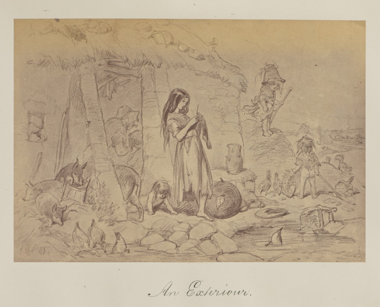 An Exterior by Unknown artist