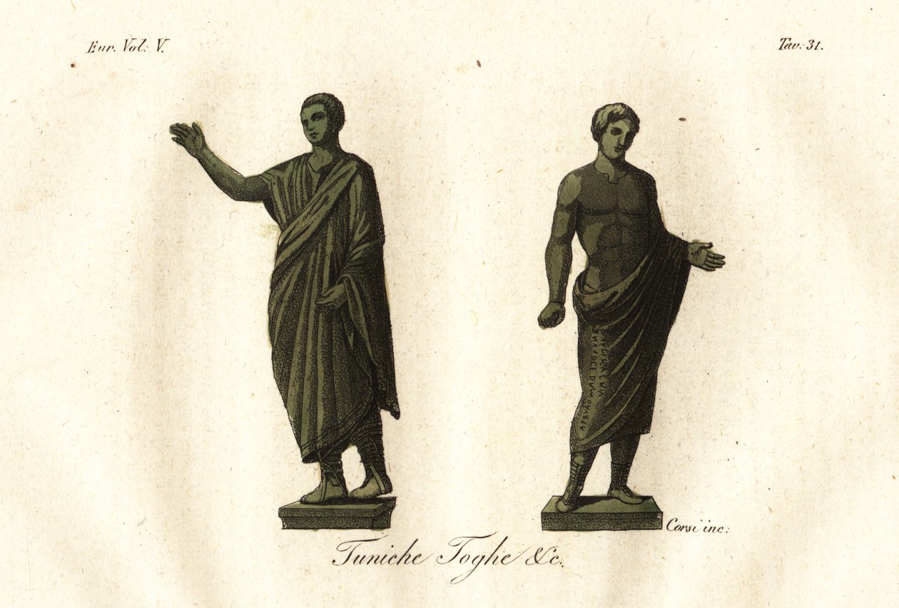 Ancient Etruscan Statues by Unknown artist