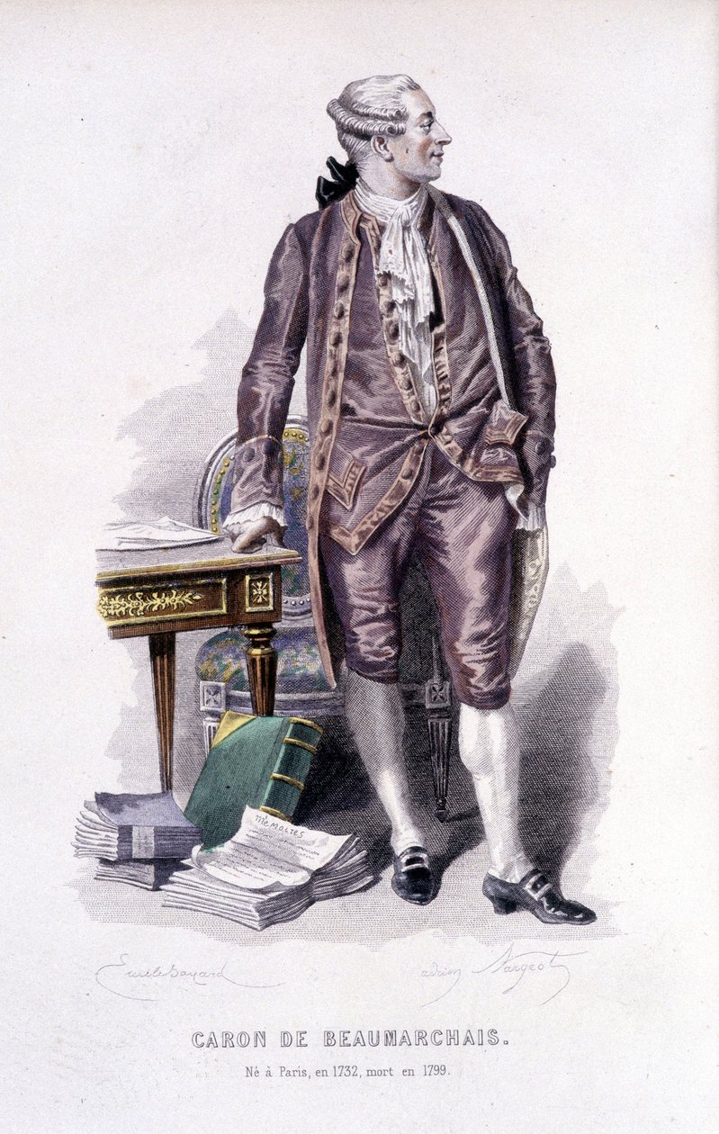 Baron de Beaumarchais (1732-1799) by Unknown artist