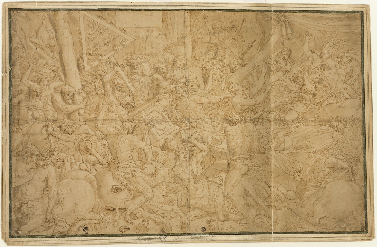 Battle of Lapiths and Centaurs by Unknown artist