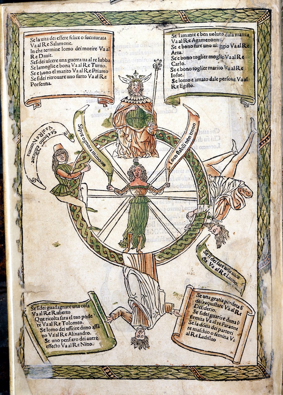 Book of the Fate of Fortune by Lorenzo Spirito by Unknown artist