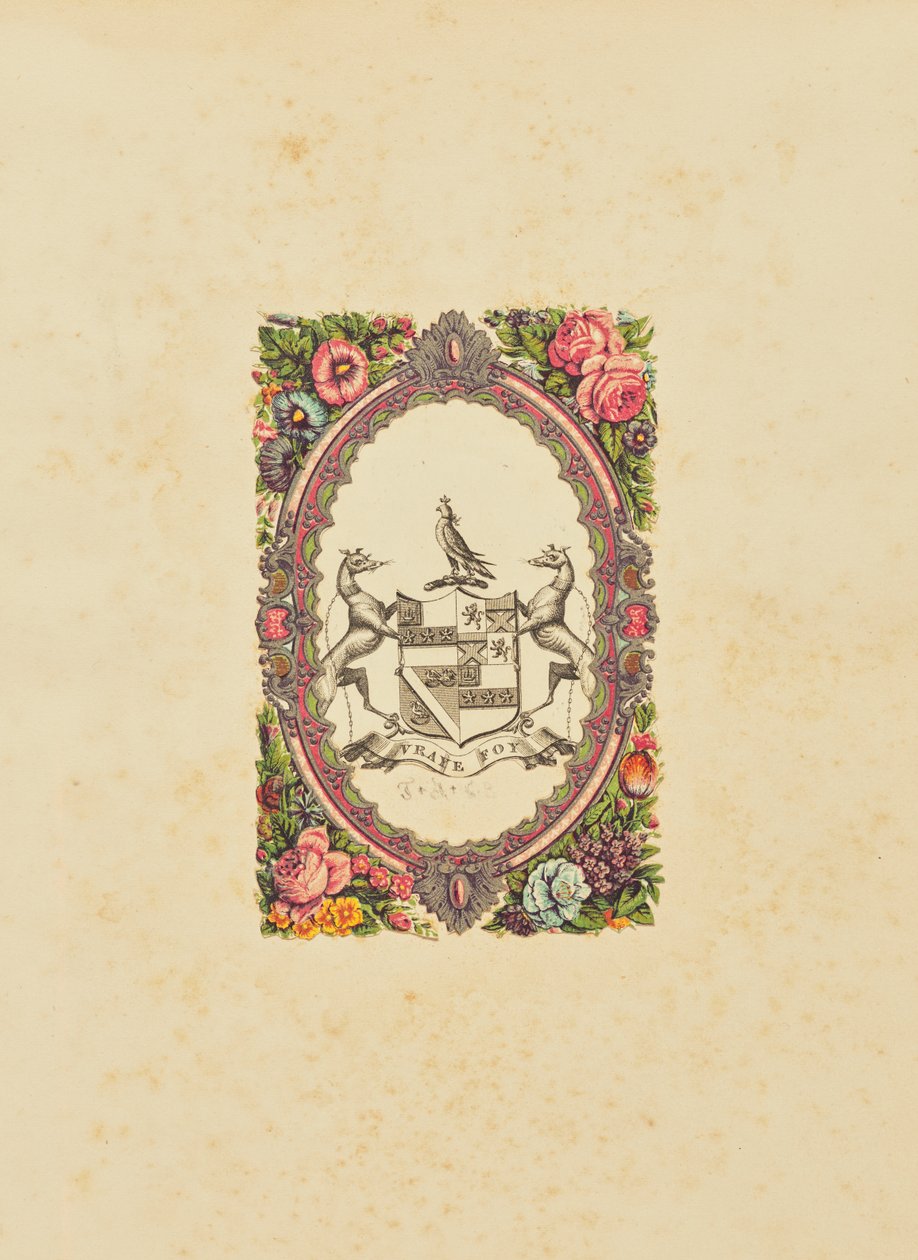 Bookplate by Unknown artist