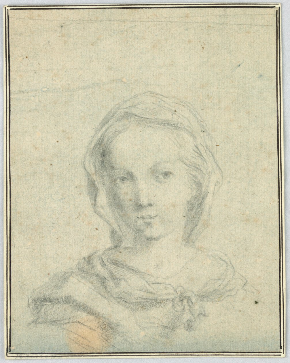 Bust of a Young Girl by Unknown artist