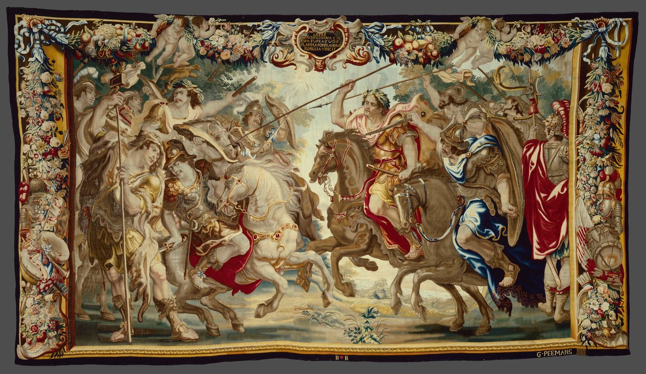 Caesar Defeats the Troops of Pompey from The Story of Caesar and Cleopatra by Unknown artist