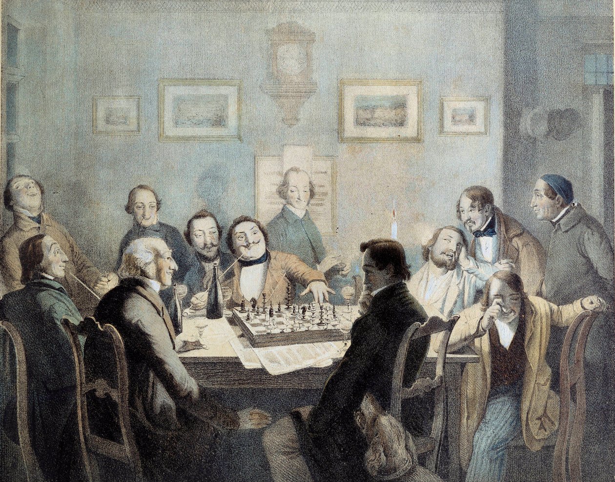 Chess Players by Unknown artist