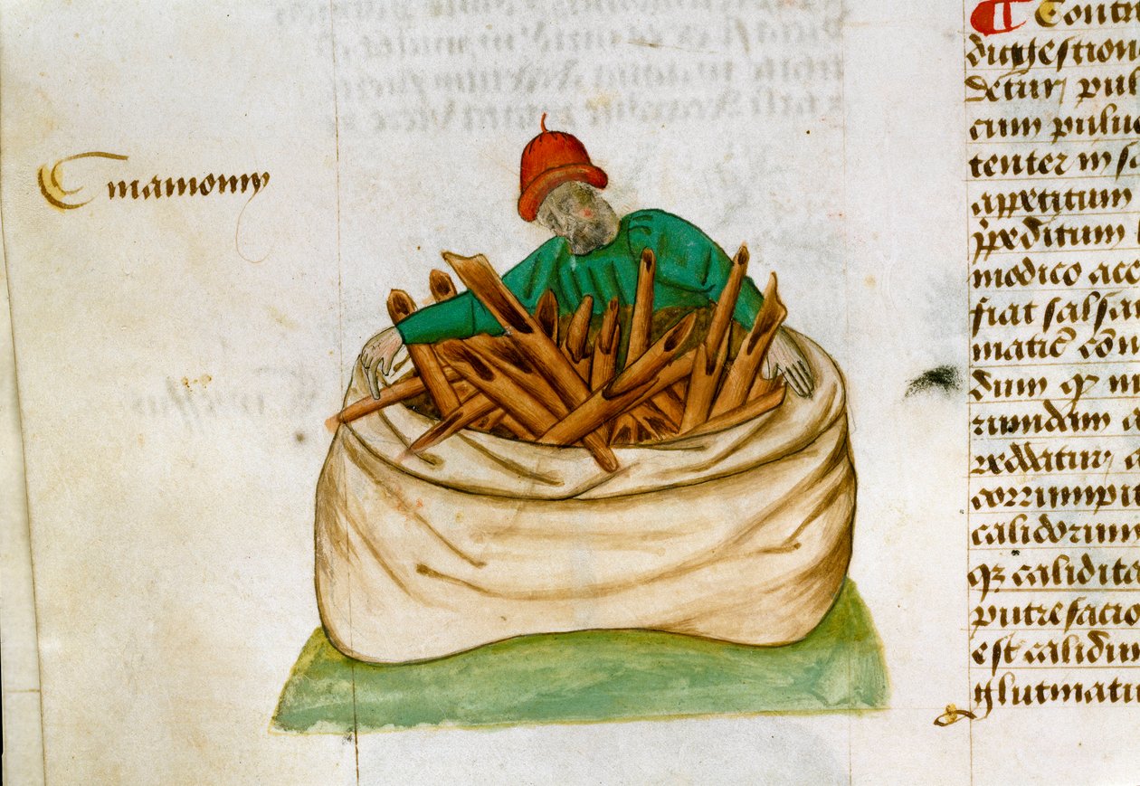 Cinnamon Seller by Unknown artist