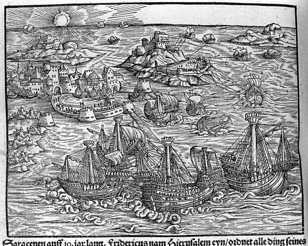 Clashes Between Saracens (Engraving by Johann Stumpff) by Unknown artist