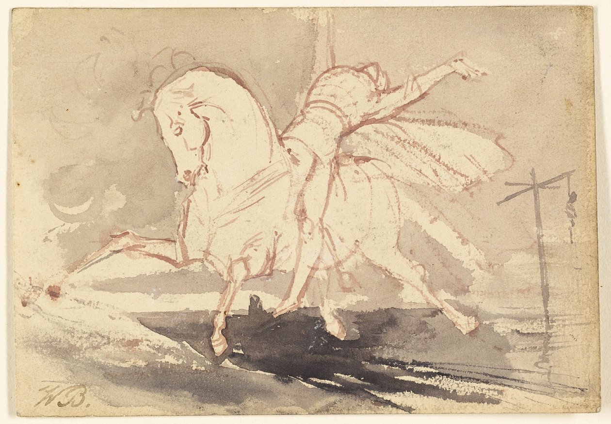 Death on a White Horse by Unknown artist