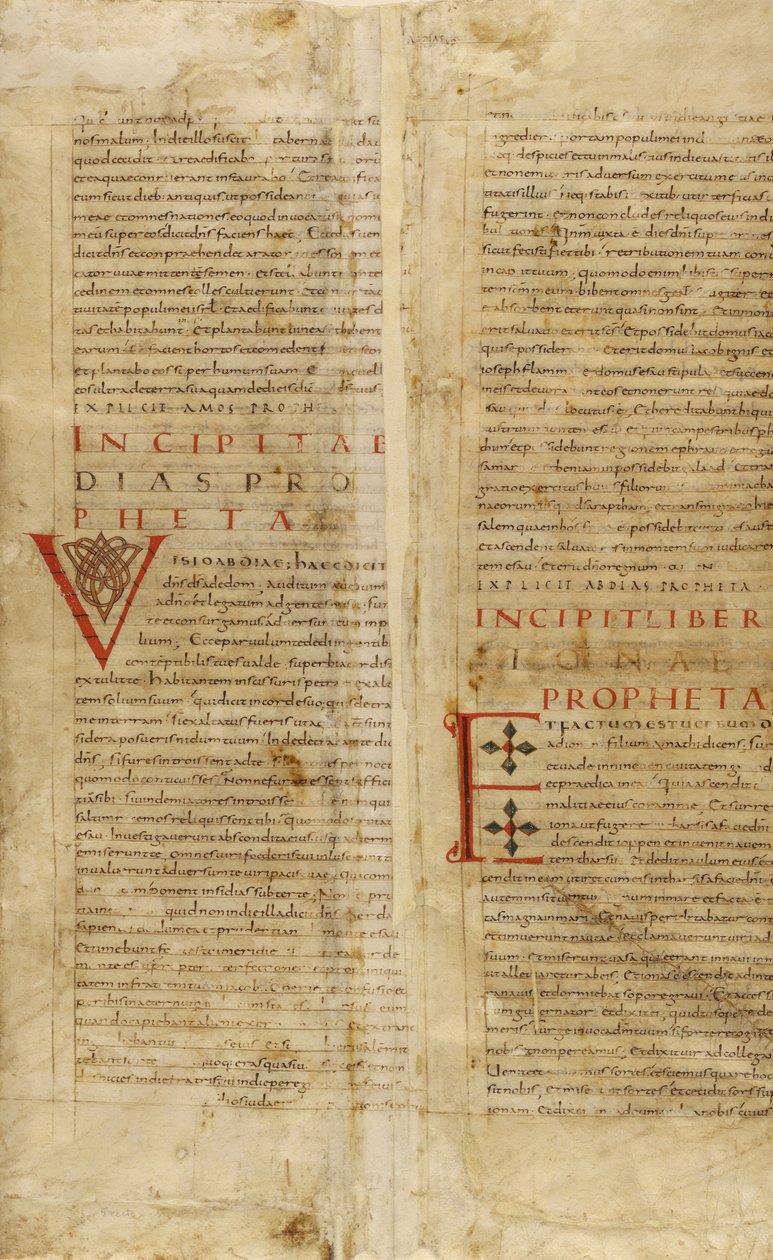 Decorated Initial V; Decorated Initial E by Unknown artist