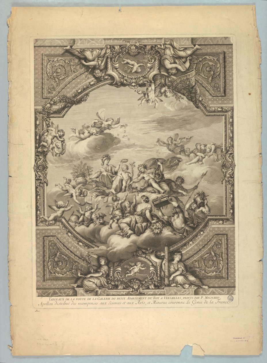 Decorations by Lebrun and Mignard at the Palace of Versailles by Unknown artist