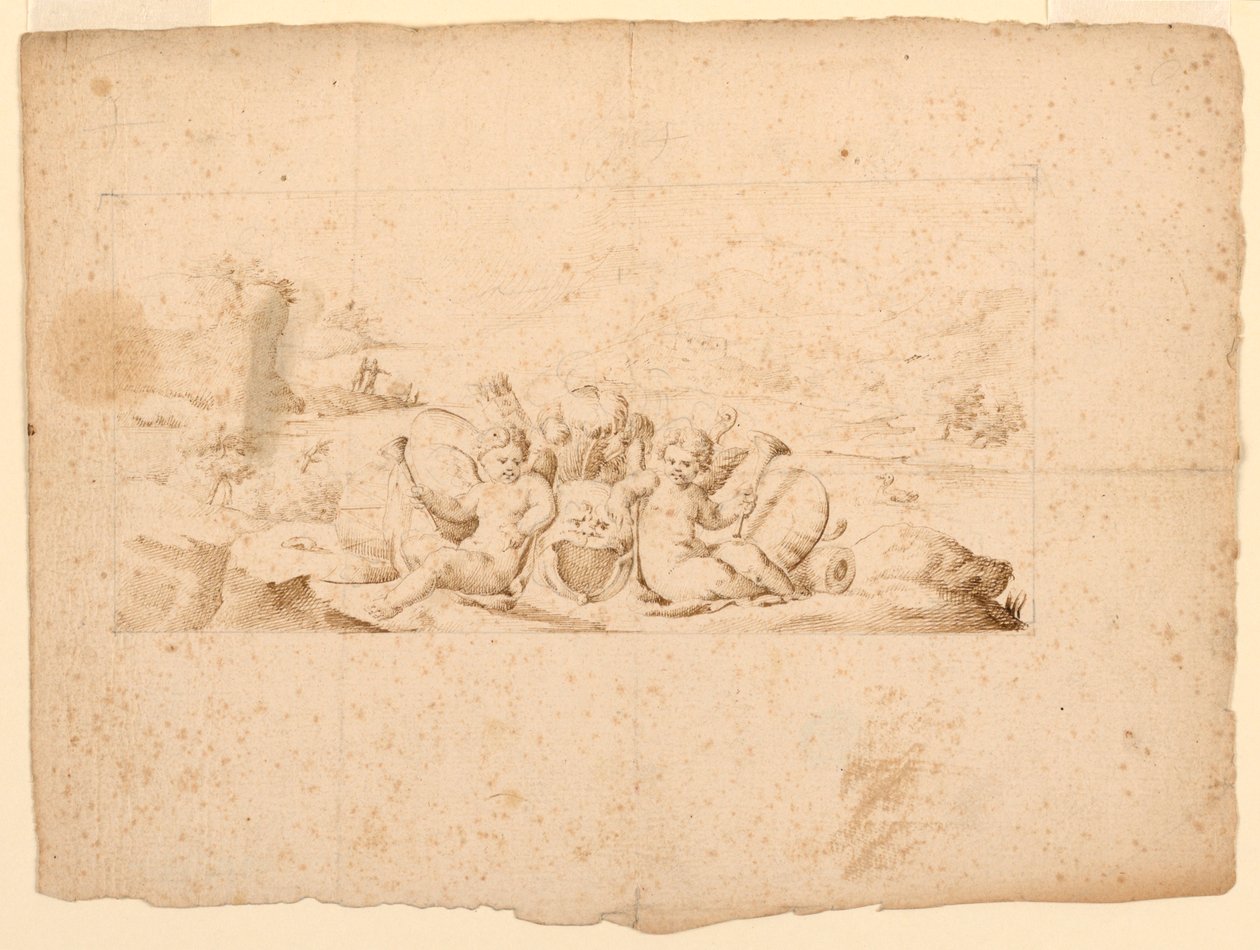 Design for a Book Illustration by Unknown artist