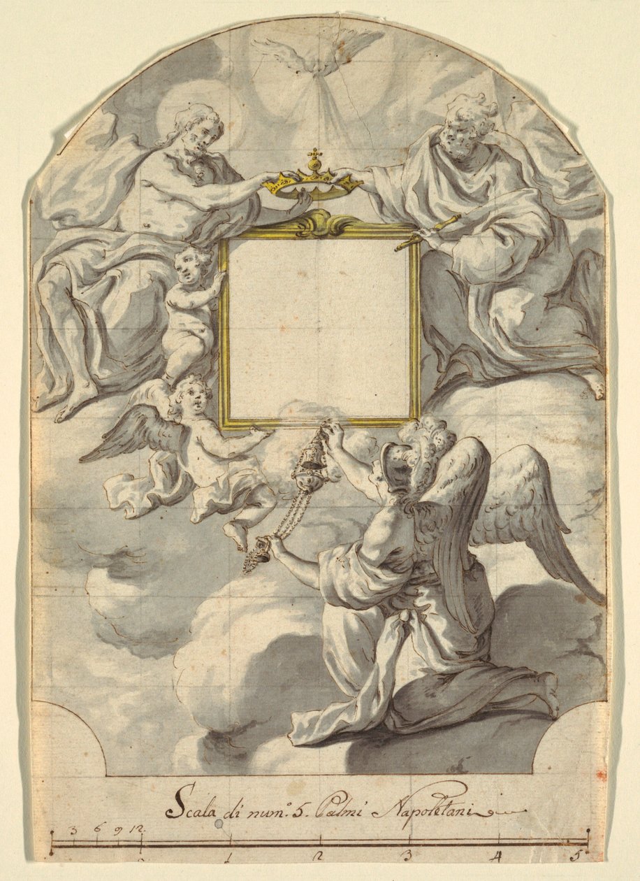 Design for a Wall Mural by Unknown artist
