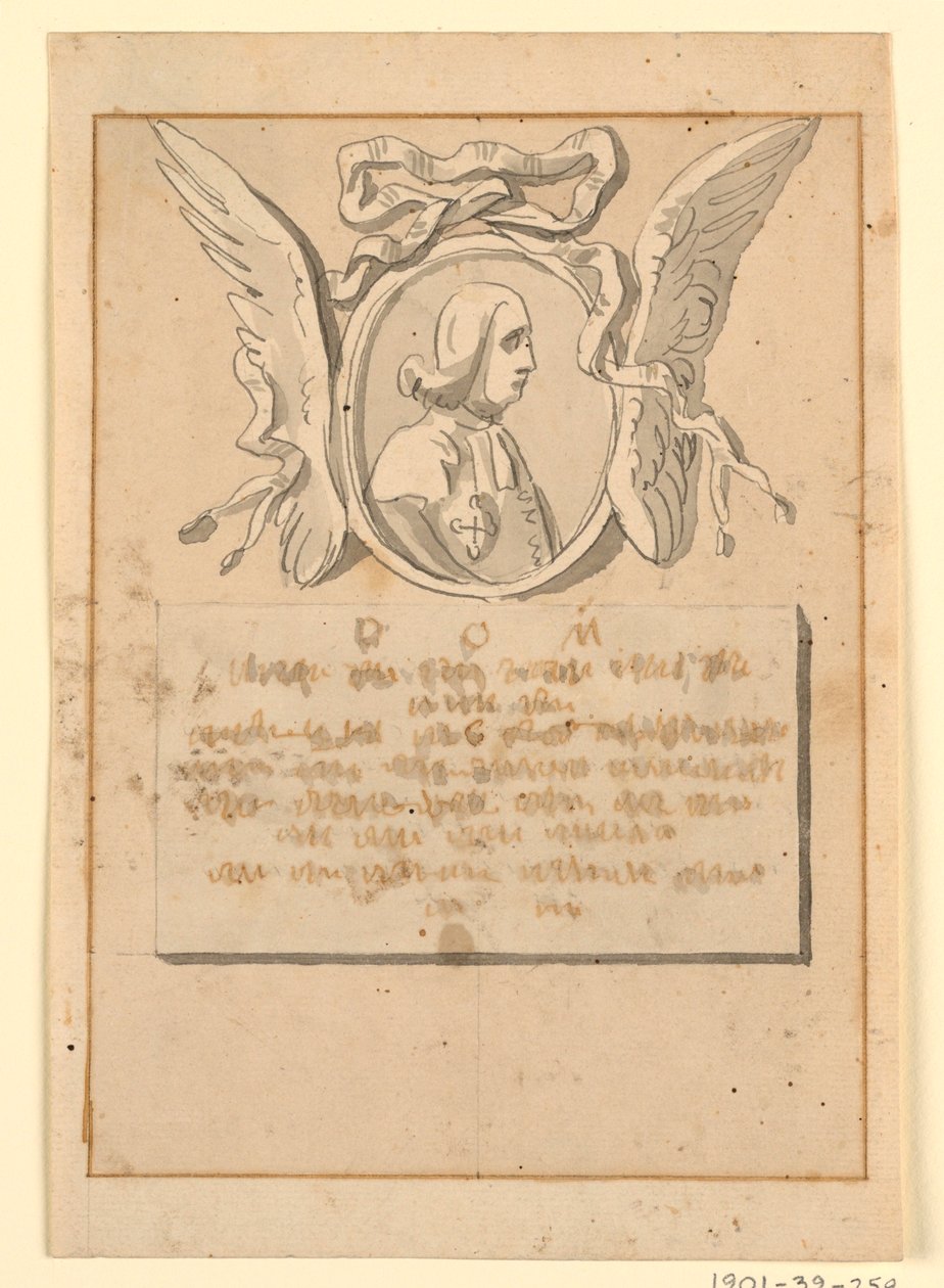 Design of a Sepulcher Monument for a Prelate by Unknown artist