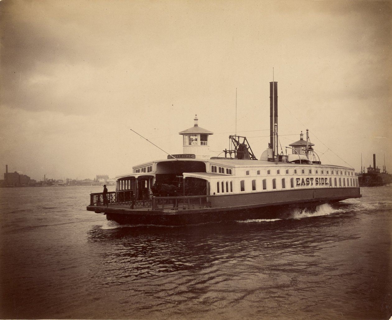 East Side Ferry by Unknown artist