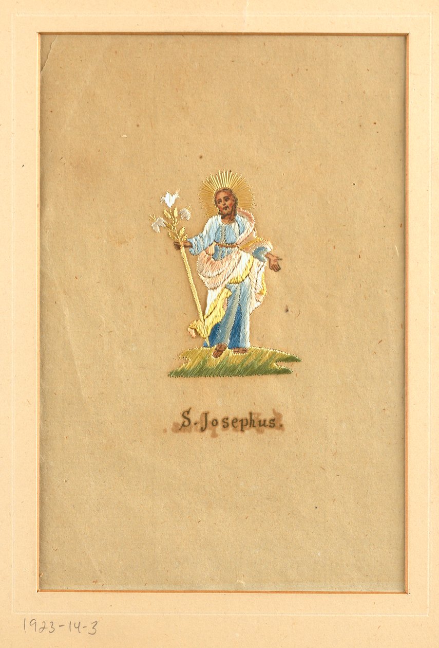 Embroidered picture by Unknown artist