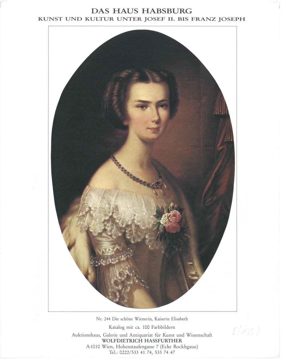 Empress of Austria Elisabeth by Unknown artist