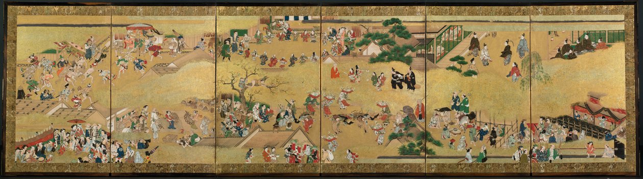 Festival Scenes by Unknown artist