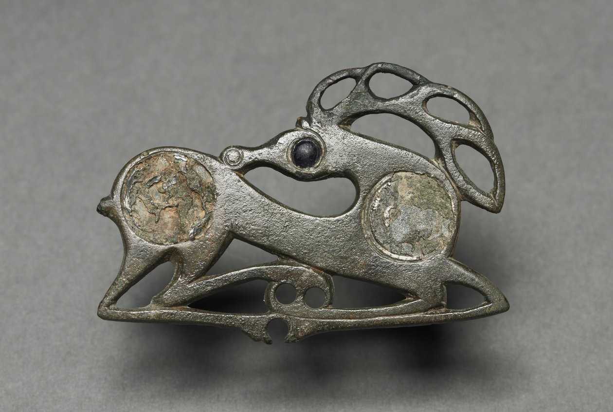 Fibula in the Form of a Recumbent Stag by Unknown artist