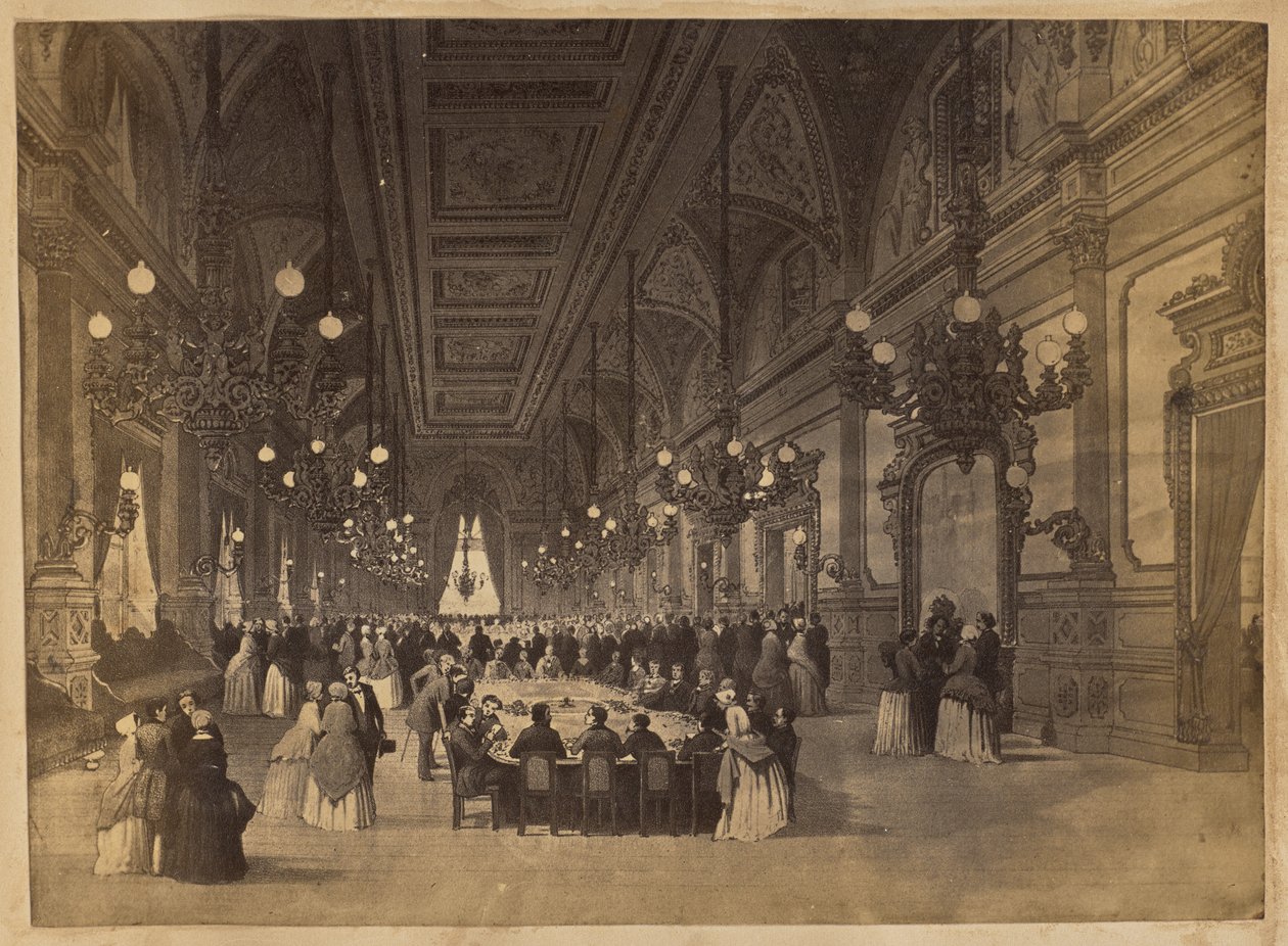 Gambling at Bad Homburg by Unknown artist