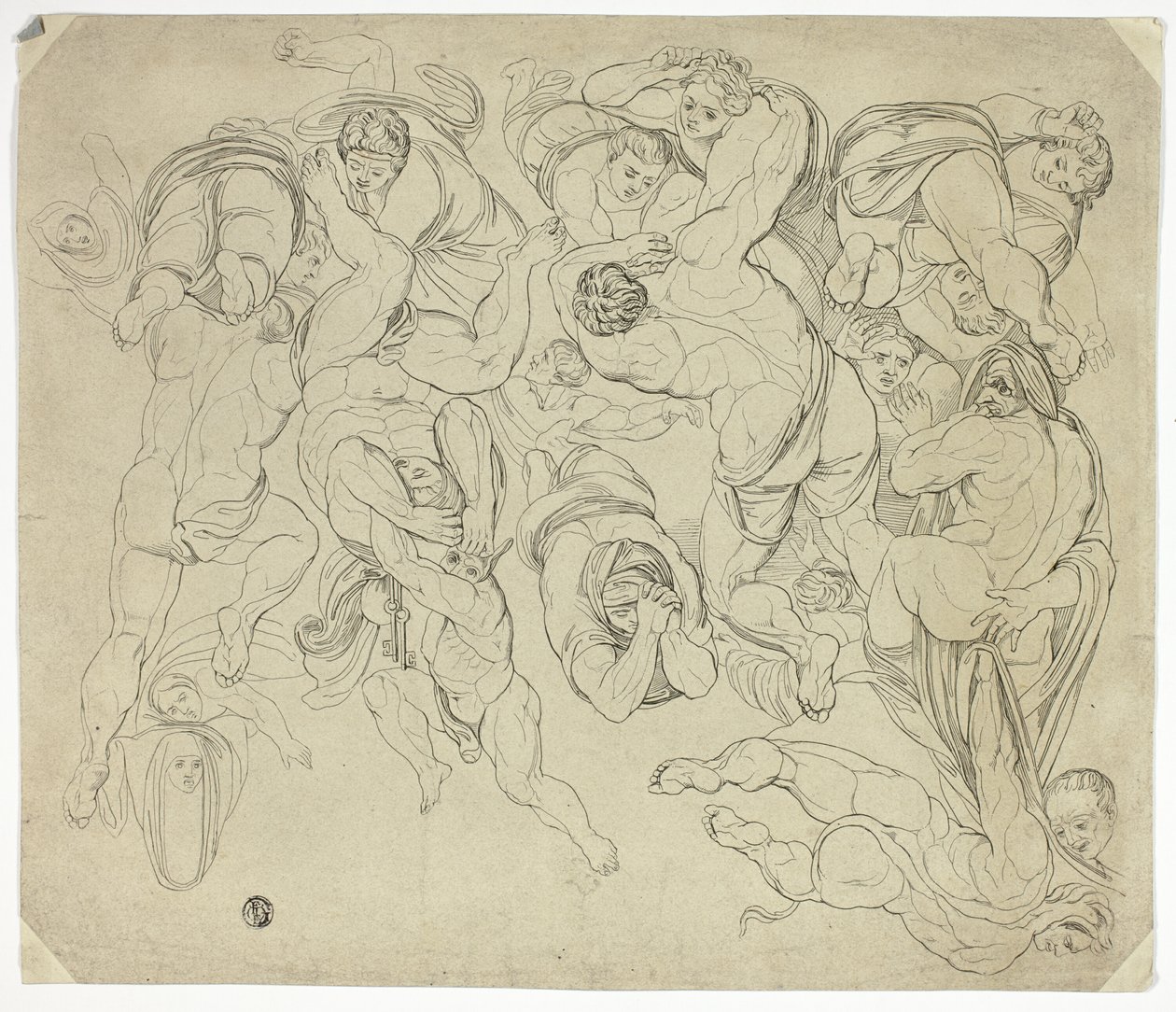 Group of Figures by Unknown artist