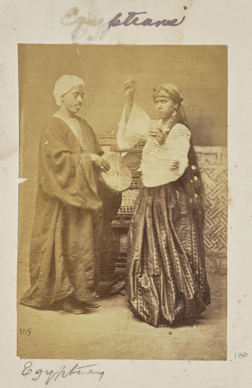 Group Portrait of a Musician and a Dancer by Unknown artist