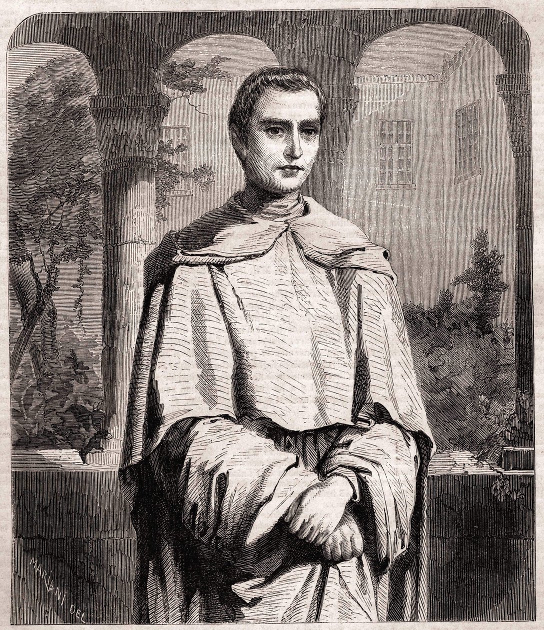 Henri Lacordaire, French Priest and Dominican (1802-1861) by Unknown artist