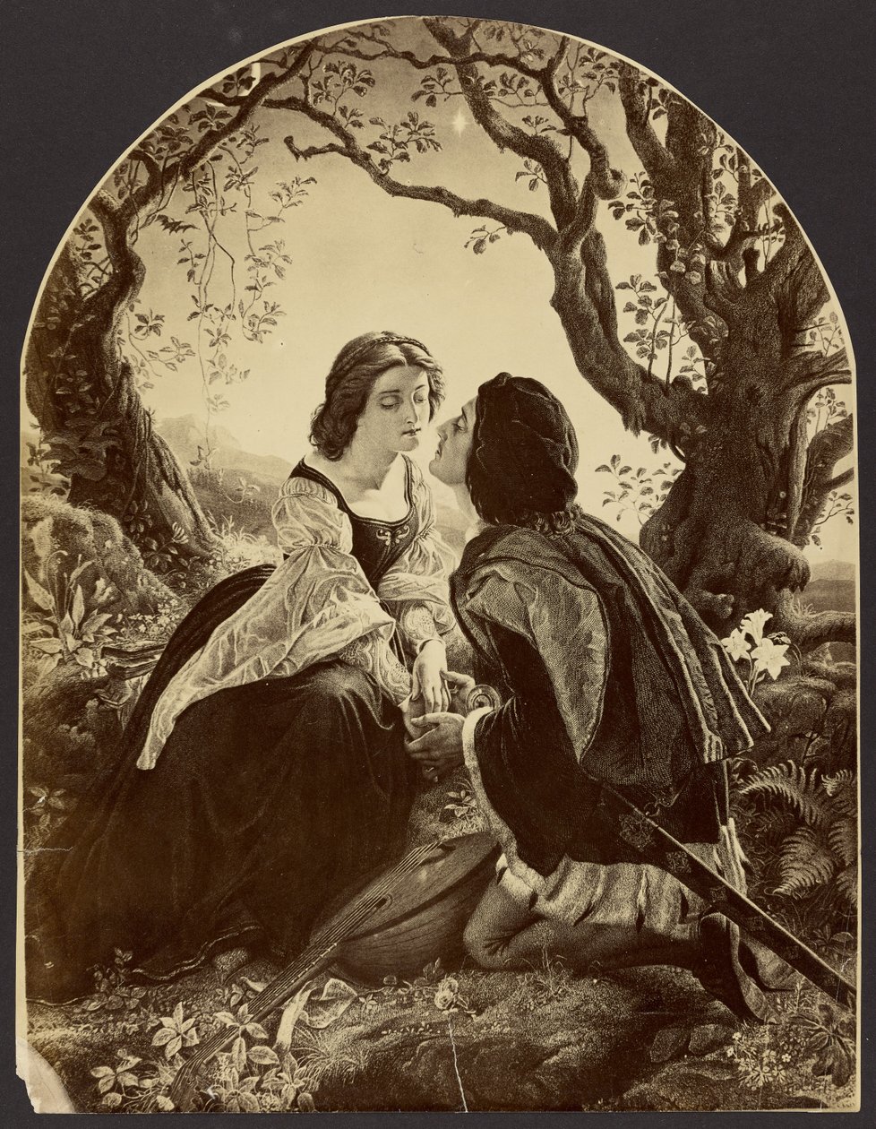 [Hesperus, the Evening Star, Sacred to Lovers, 1855] by Unknown artist