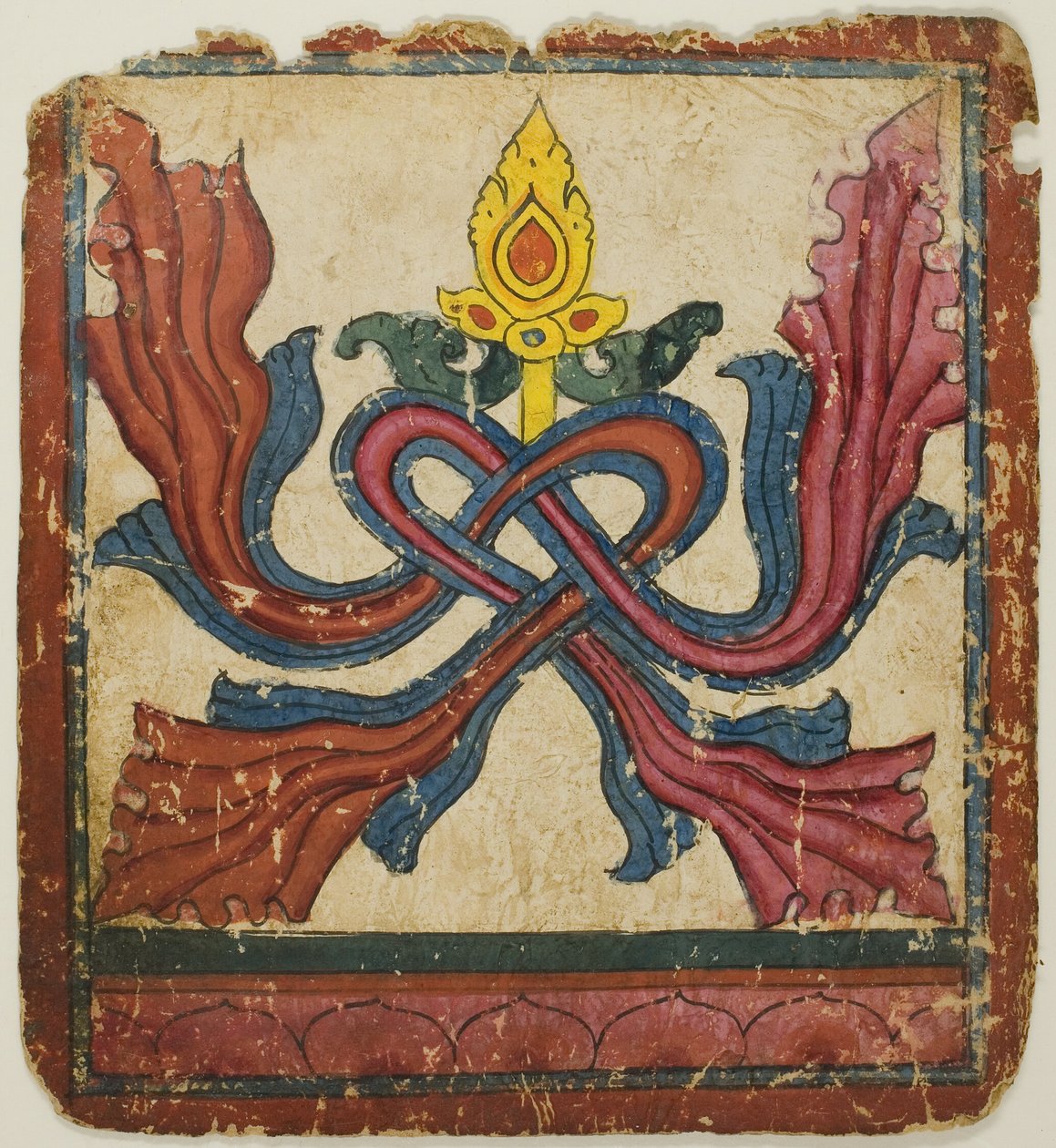 Image from a Set of Initiation Cards (Tsakali) by Unknown artist