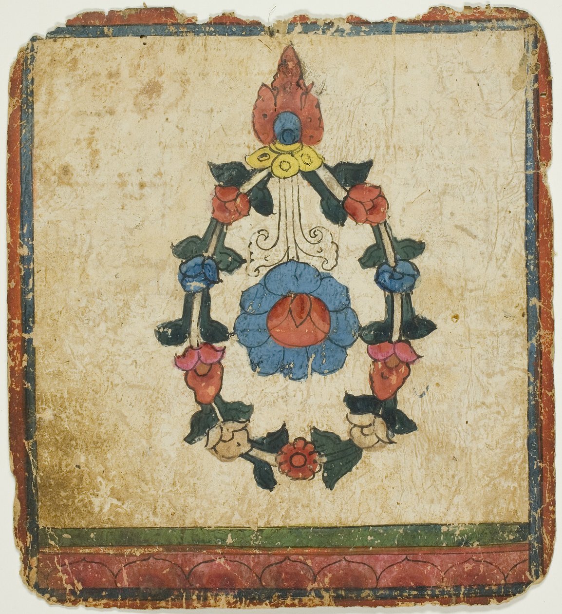 Image from a Set of Initiation Cards (Tsakali) by Unknown artist