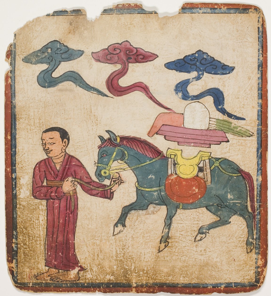 Image from a Set of Initiation Cards (Tsakali) by Unknown artist
