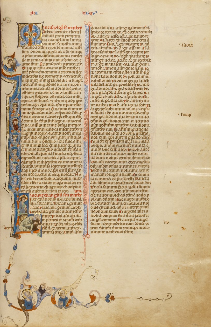 Initial L: The Tree of Jesse by Unknown artist